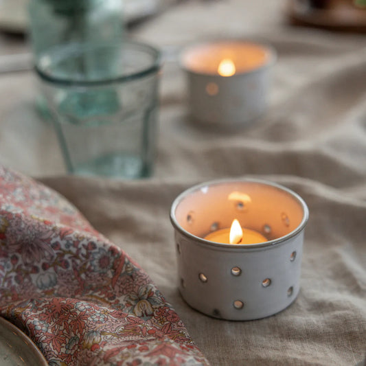 Glazed Tealight Holder - THE BRISTOL ARTISAN