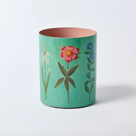 Enamel Everything Pot - Festival of Flowers - THE BRISTOL ARTISAN