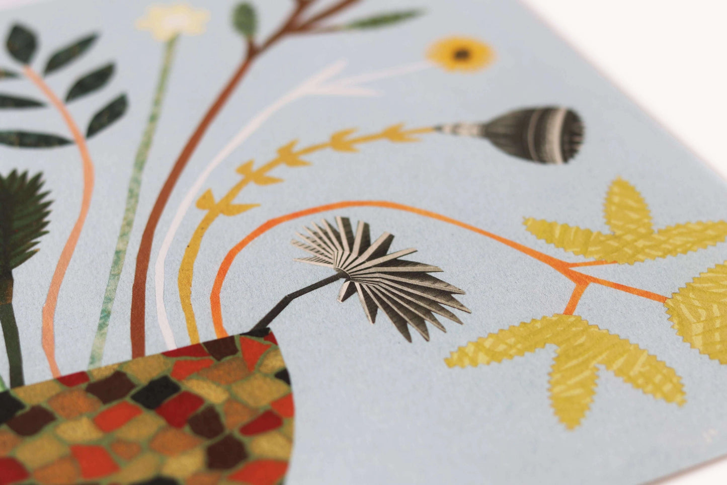 Blue Bouquet Print (A3) - THE BRISTOL ARTISAN