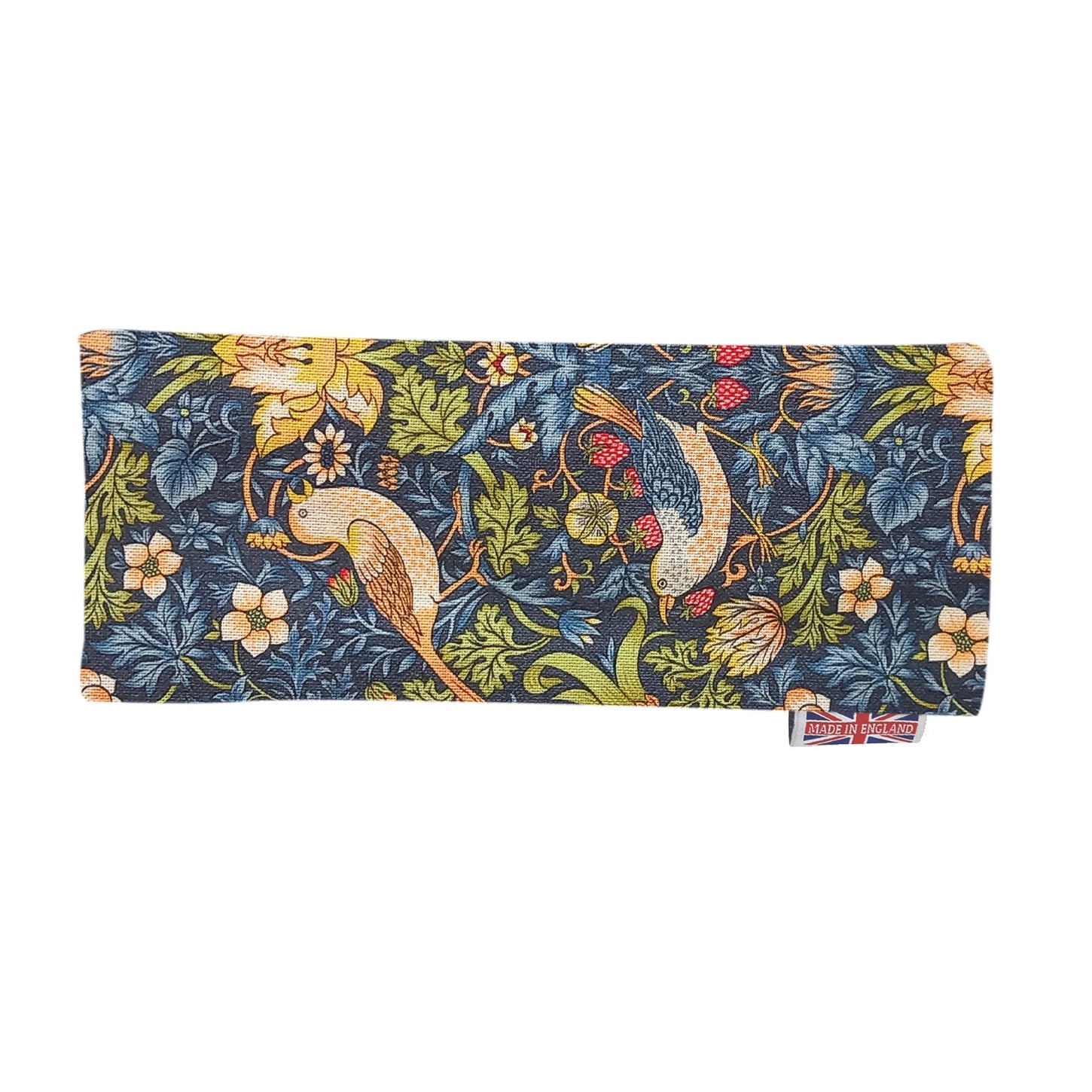 Eye Pillow -William Morris Strawberry Thief Navy - THE BRISTOL ARTISAN