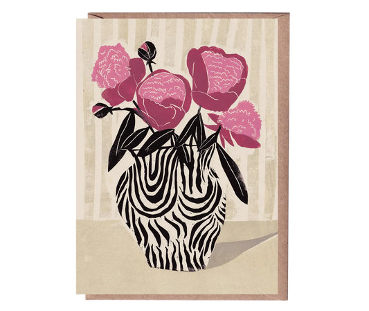 Pink Peonies Card - THE BRISTOL ARTISAN