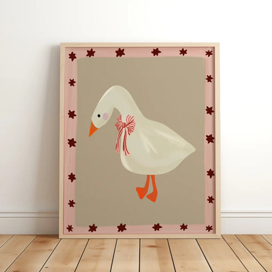 Silly Goose A3 Print - THE BRISTOL ARTISAN