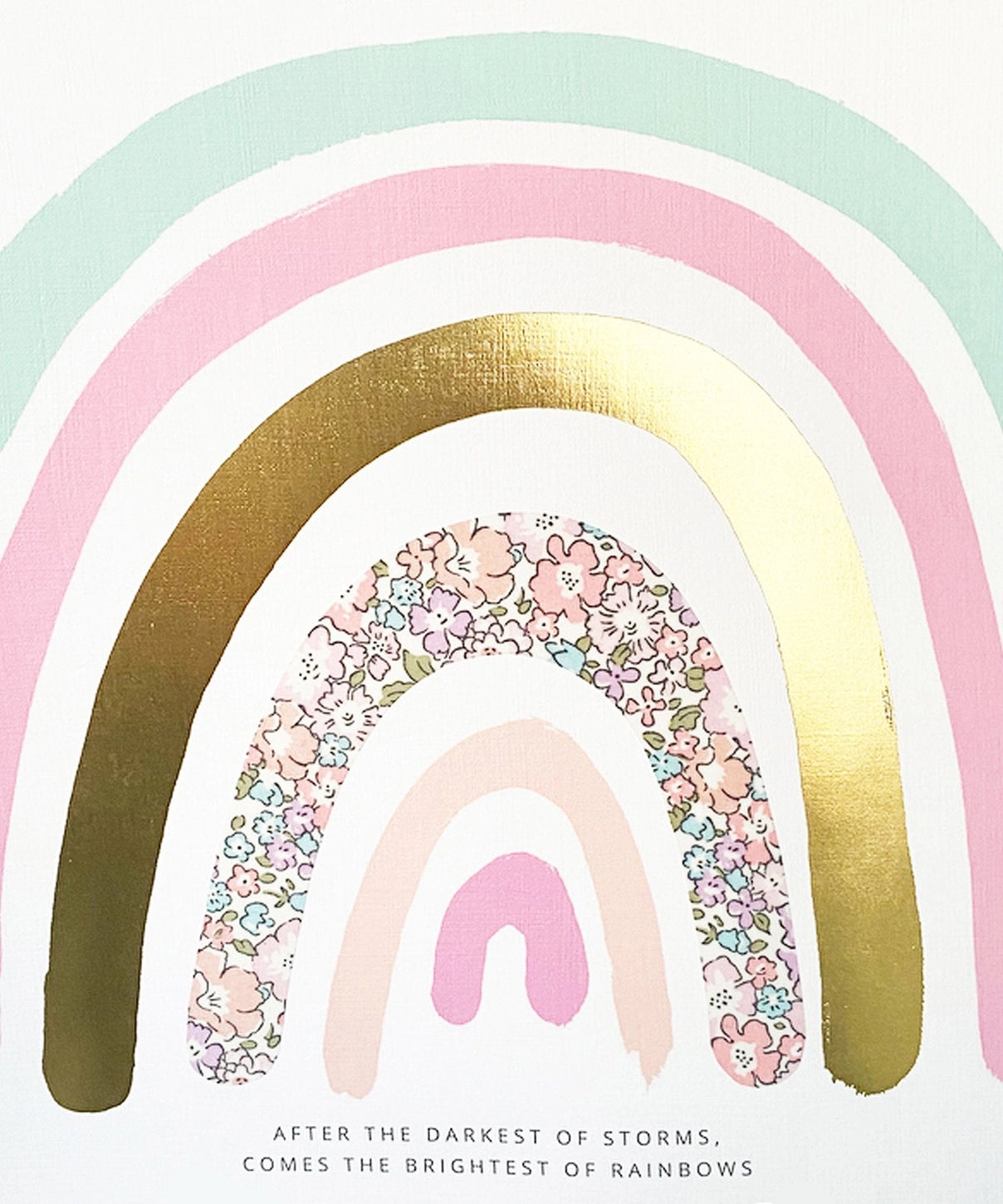 Rainbow Liberty Nursery Print - A3 - THE BRISTOL ARTISAN