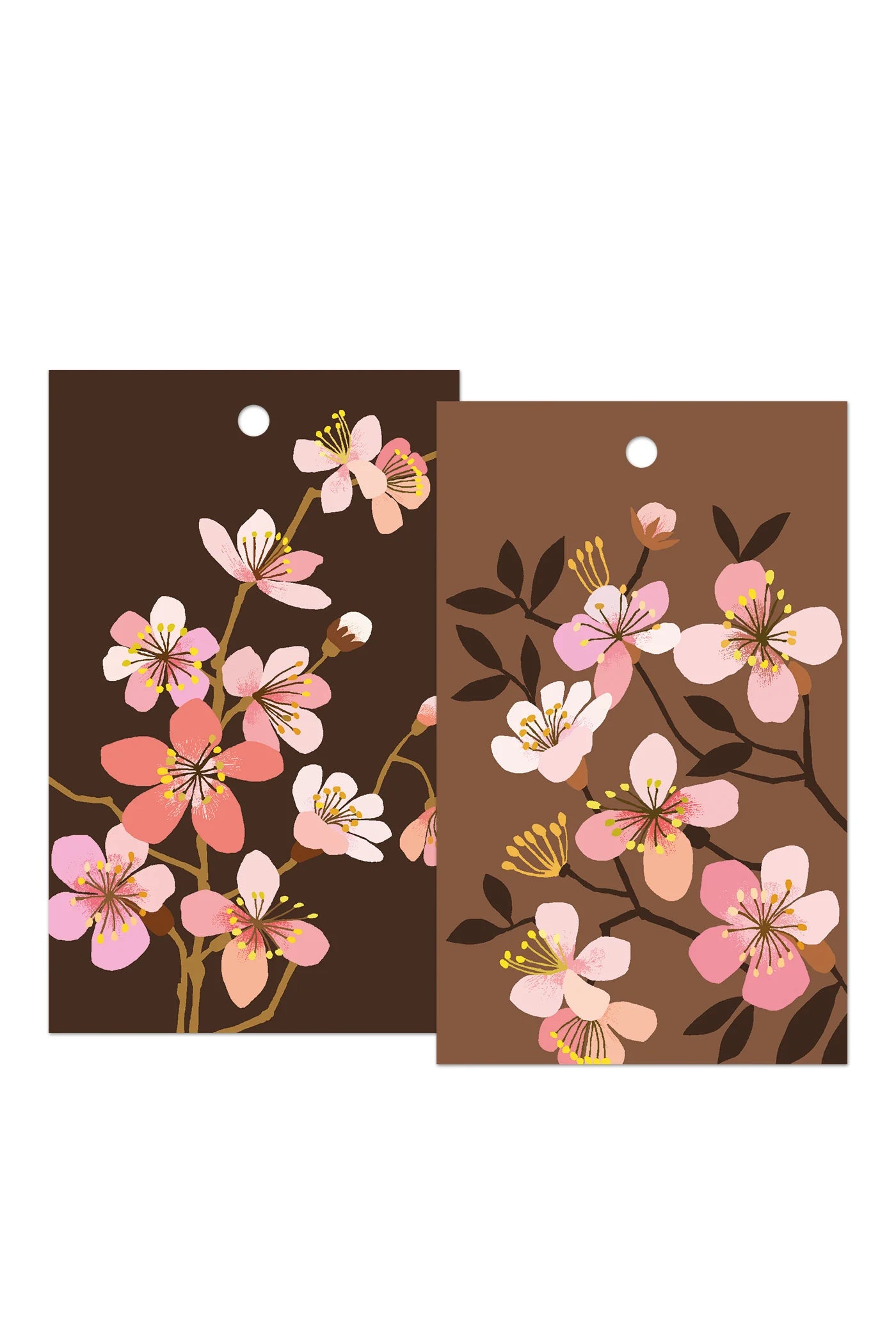 Cherry Blossom Gift Tags - Pack of 6 - THE BRISTOL ARTISAN