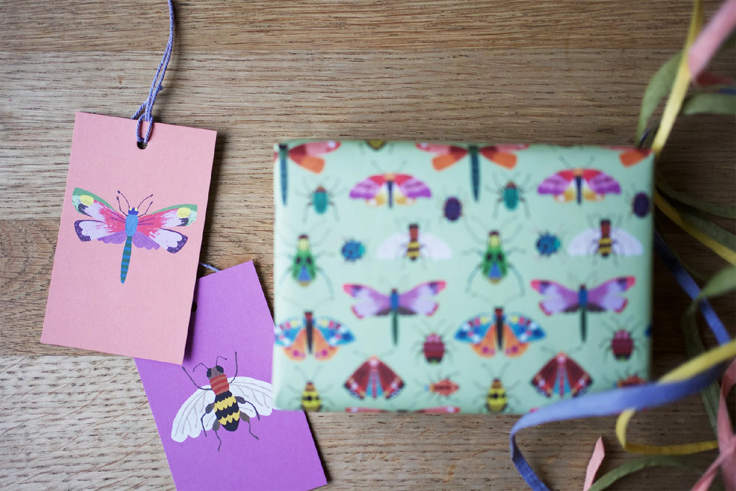 Insect Gift Tags - Pack of 6 - THE BRISTOL ARTISAN