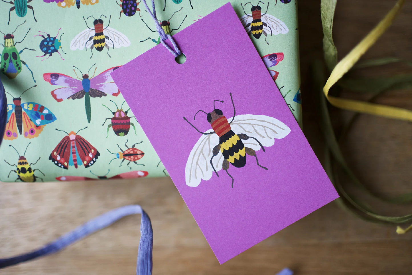 Insect Gift Tags - Pack of 6 - THE BRISTOL ARTISAN