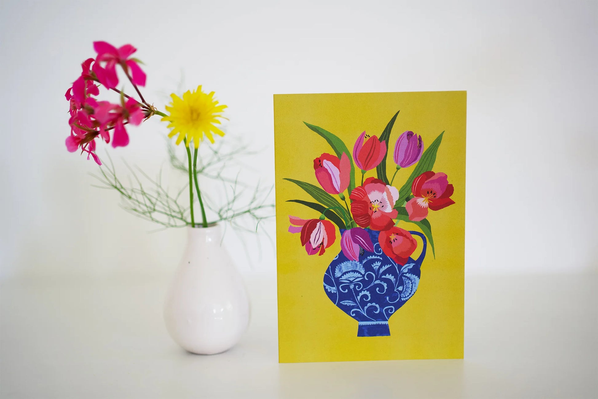 Tulip Greetings Card - THE BRISTOL ARTISAN