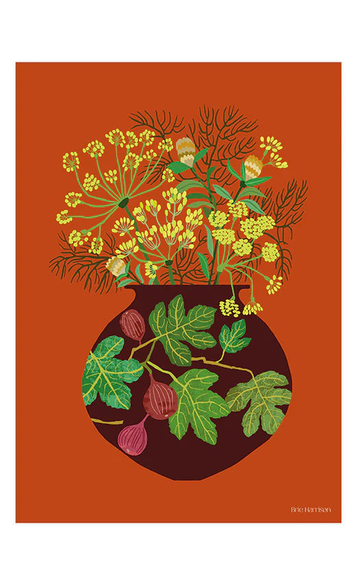 Brie Harrison Fennel A4 Print - THE BRISTOL ARTISAN