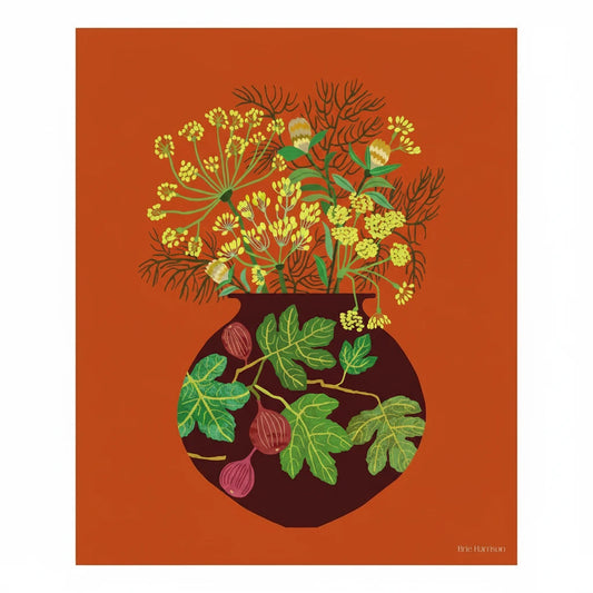 Brie Harrison Fennel A4 Print - THE BRISTOL ARTISAN
