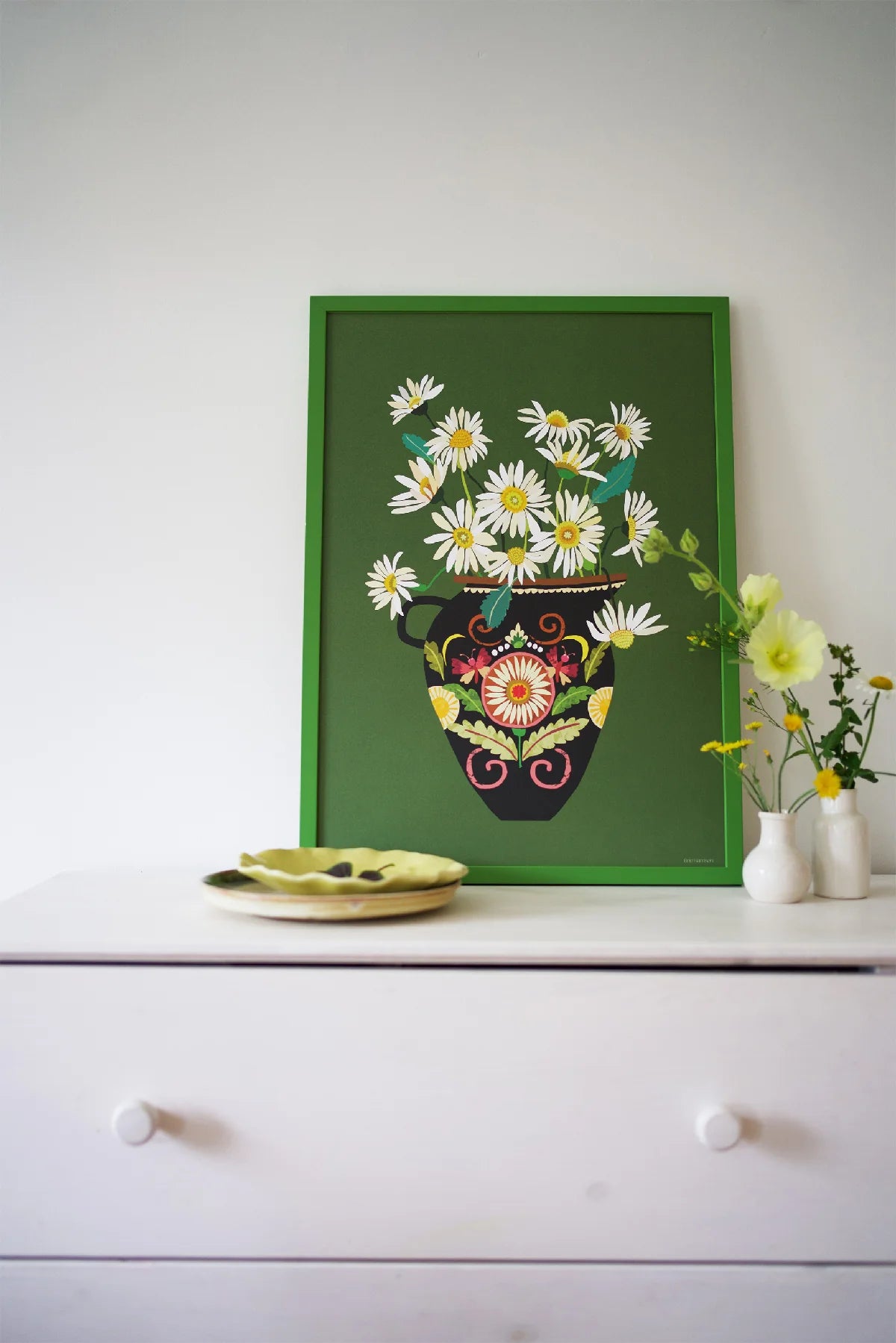 Brie Harrison Daisies A3 Print - THE BRISTOL ARTISAN