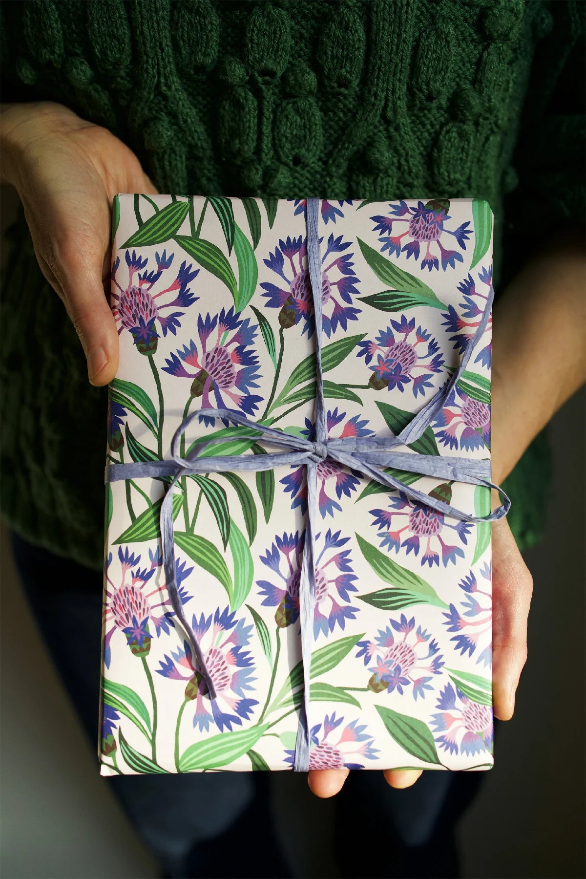 Gift Wrap - Cornflower - THE BRISTOL ARTISAN