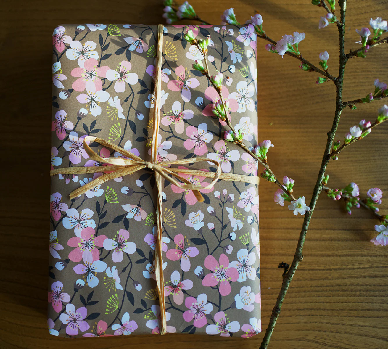 Gift Wrap - Cherry Blossom - THE BRISTOL ARTISAN