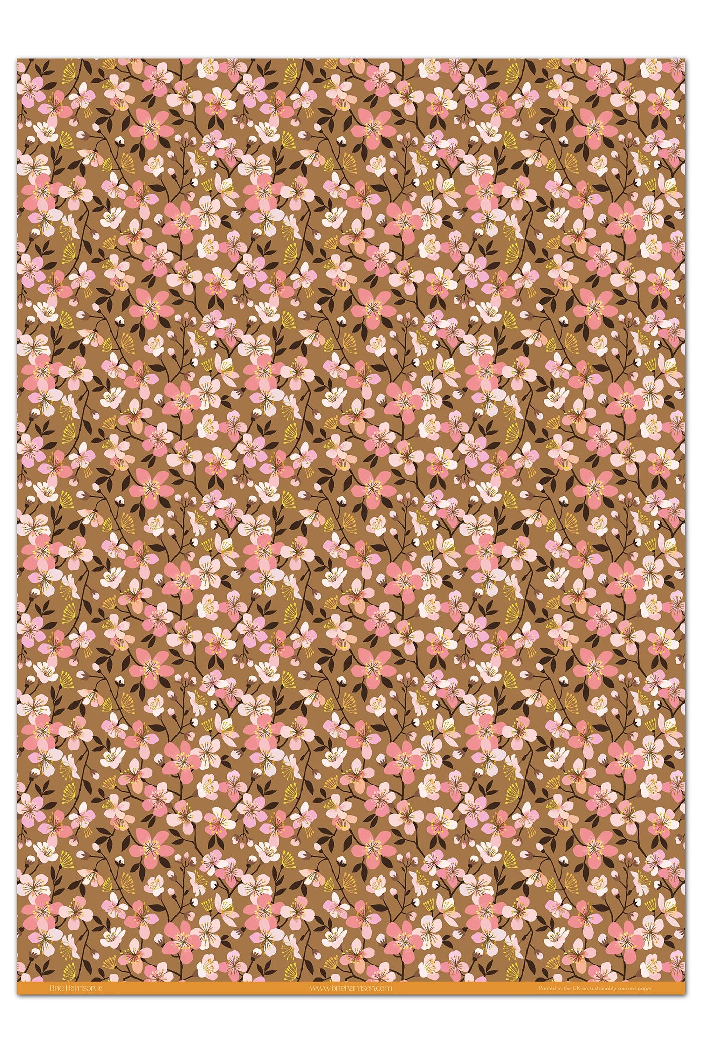 Gift Wrap - Cherry Blossom - THE BRISTOL ARTISAN