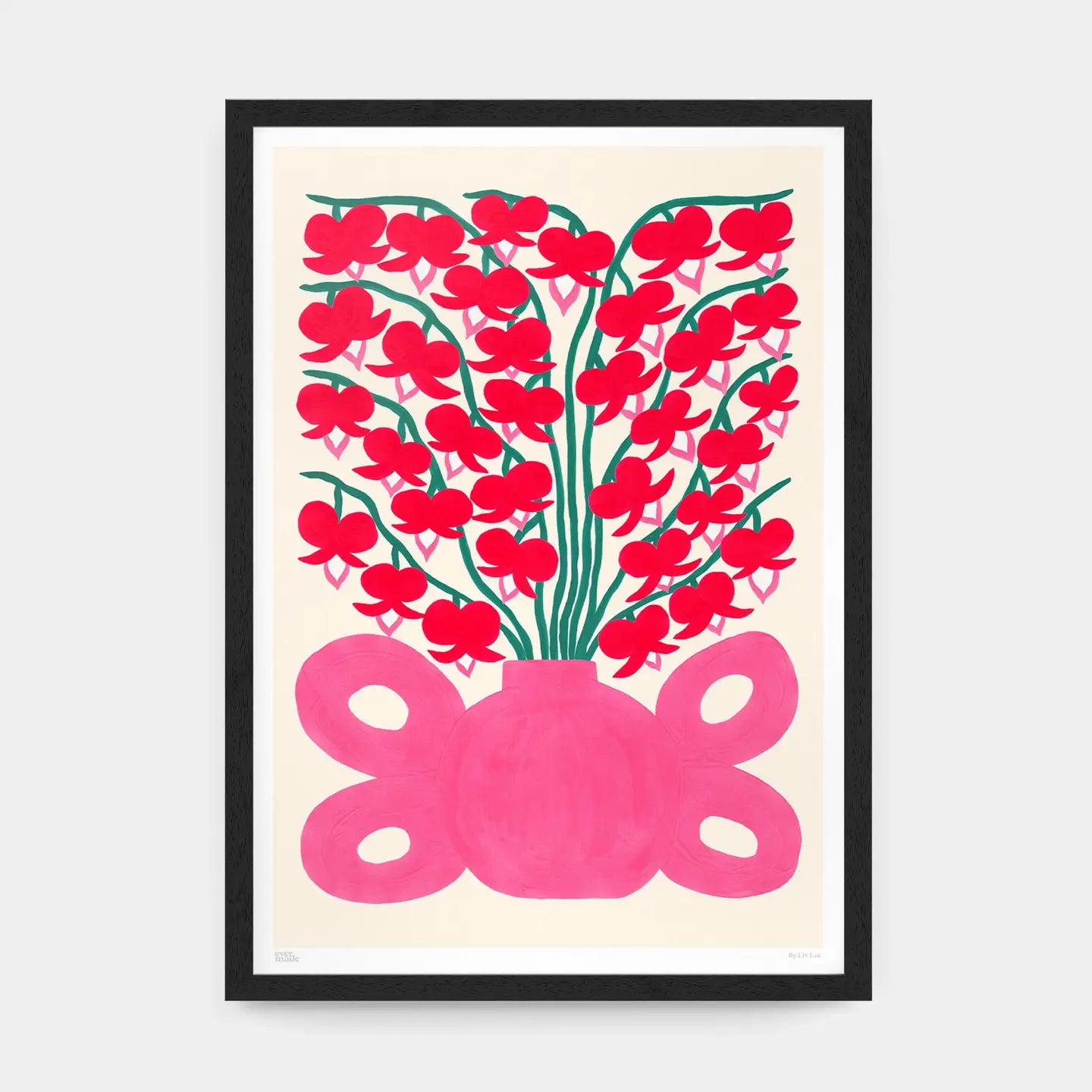 Bleeding Heart A3 Print - THE BRISTOL ARTISAN