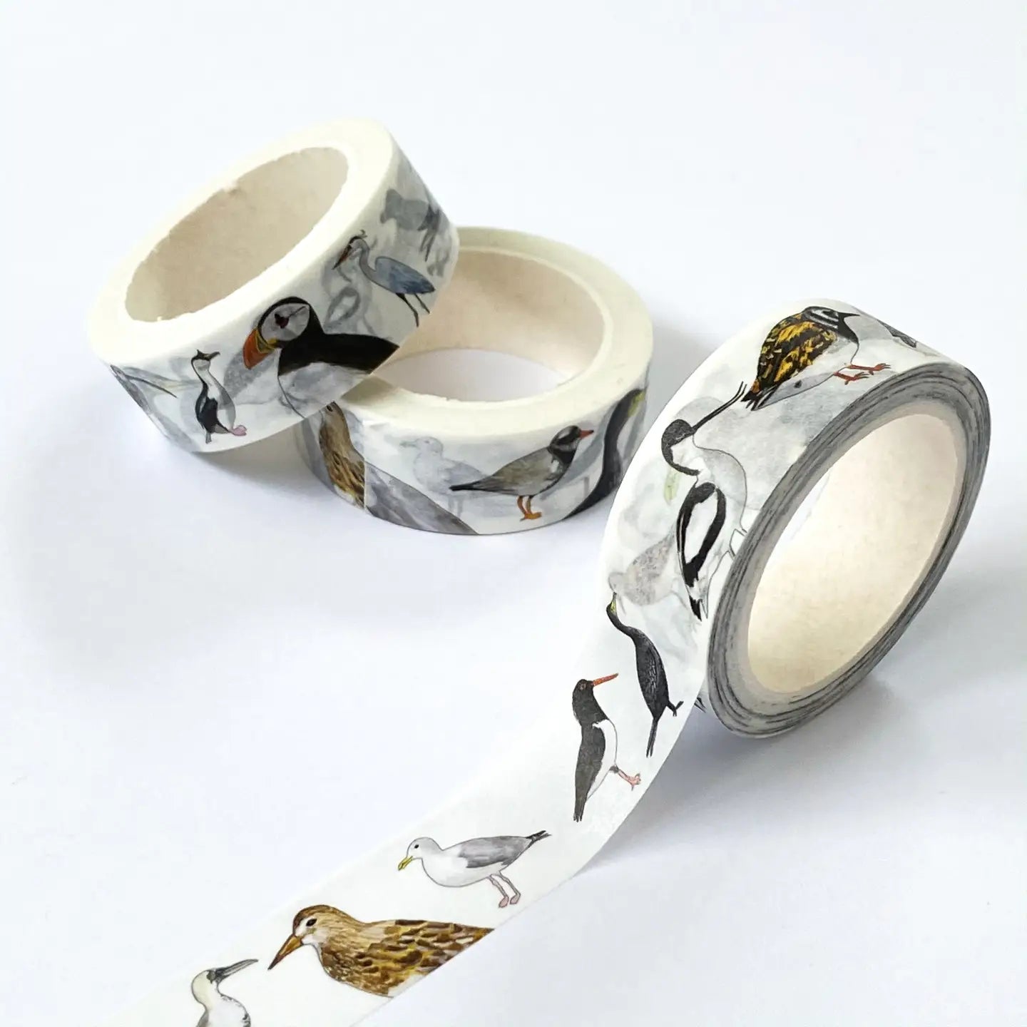 Washi Tape - British Coastal Birds - THE BRISTOL ARTISAN