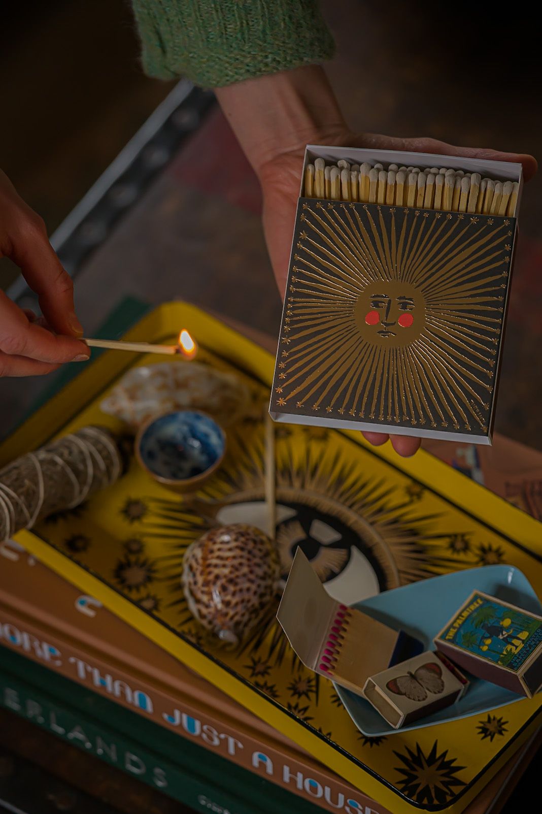 Sun Ray Luxury Matches by Archivist Gallery - THE BRISTOL ARTISAN
