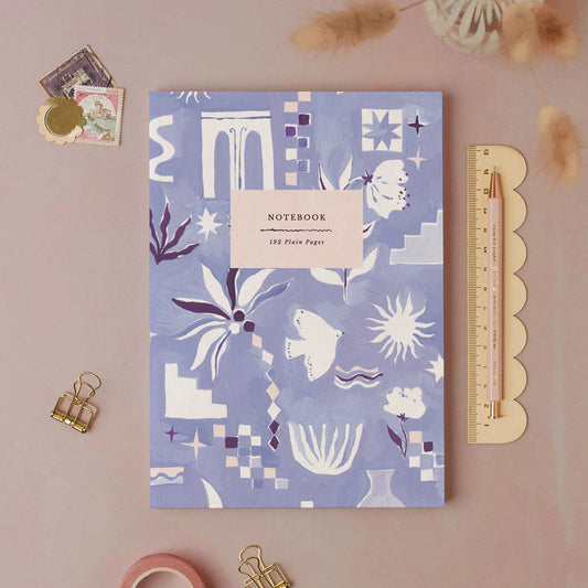 Medina Blue A5 Notebook - THE BRISTOL ARTISAN