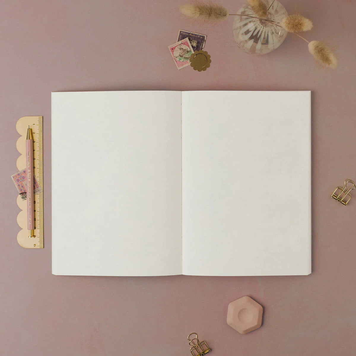 Sun and Moon A5 Notebook - THE BRISTOL ARTISAN