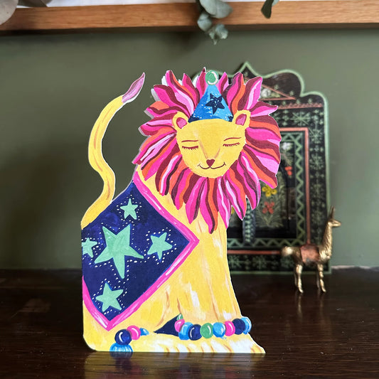 Party Lion Card - THE BRISTOL ARTISAN
