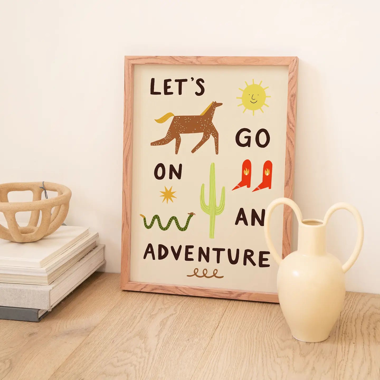 Let’s Go on an Adventure A3 Print - THE BRISTOL ARTISAN