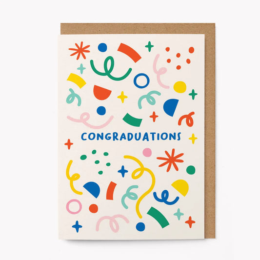 Congraduations Celebration Card - THE BRISTOL ARTISAN