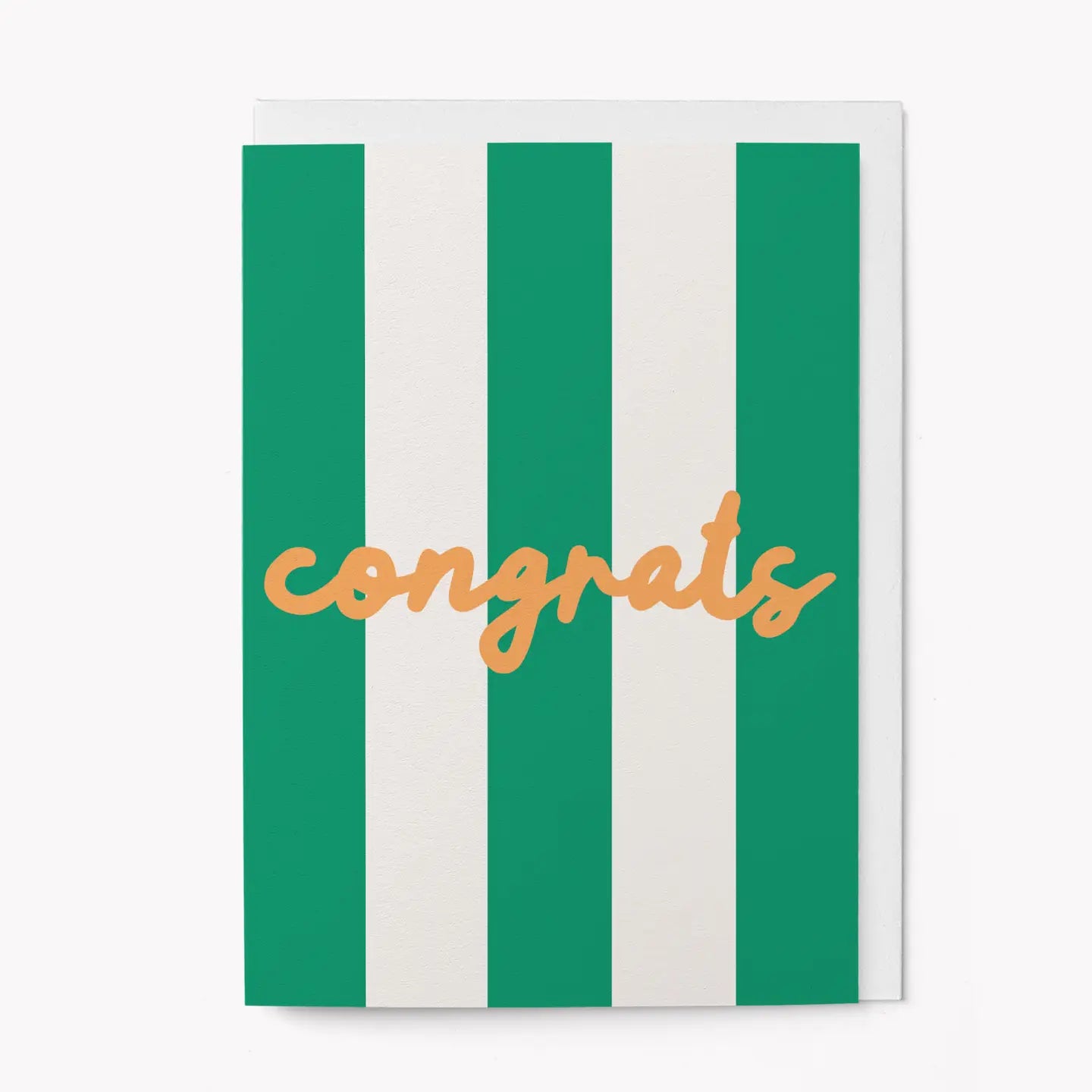 Congrats Stripes Card - THE BRISTOL ARTISAN