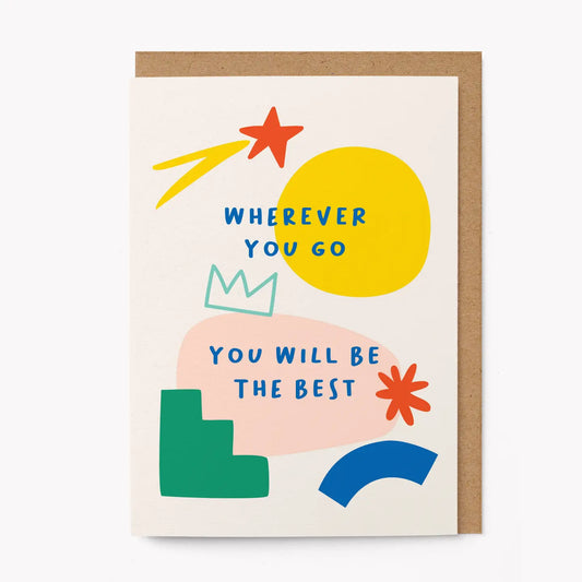 Wherever You Go Card - THE BRISTOL ARTISAN