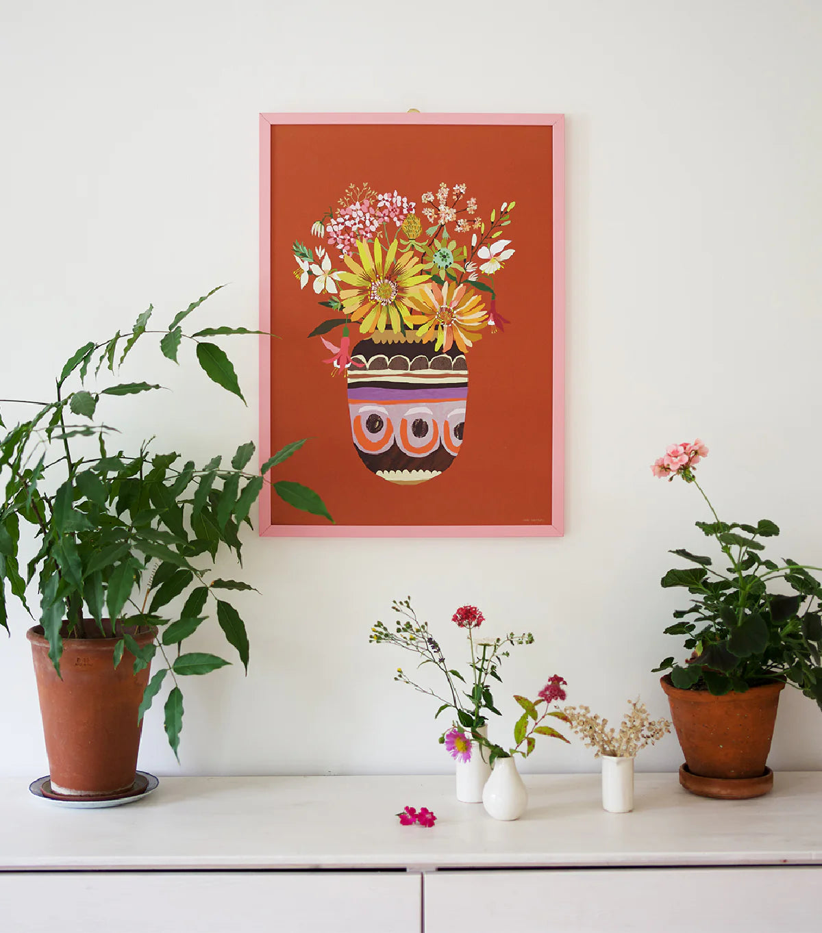 Brie Harrison Wild Flowers A3 Print - THE BRISTOL ARTISAN