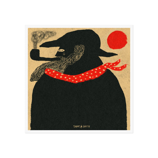 Tabby Booth ‘Pipe’ Fine Art Print - 16” x 16” - THE BRISTOL ARTISAN