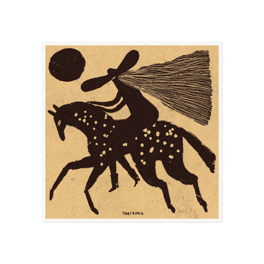 Tabby Booth ‘Wild’ Fine Art Print - 16” x 16” - THE BRISTOL ARTISAN