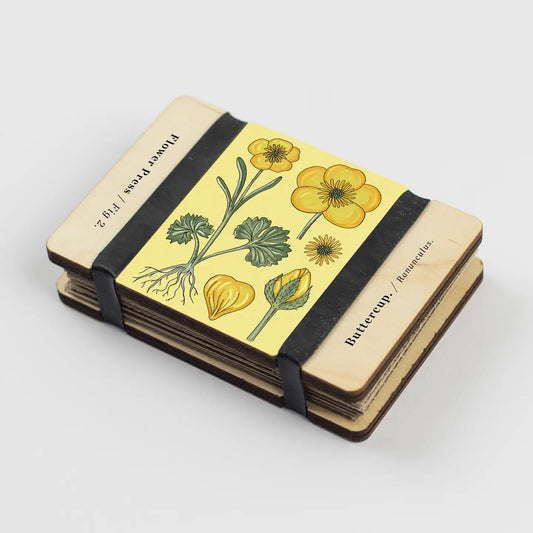 Pocket Flower Press - Vintage Buttercup - THE BRISTOL ARTISAN