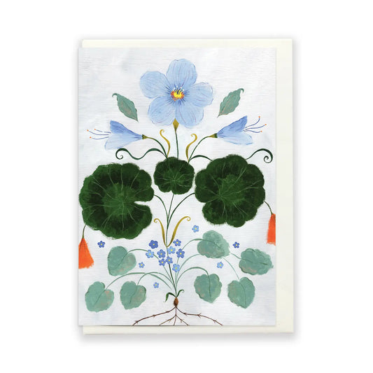 Geranium Leaves Card - THE BRISTOL ARTISAN