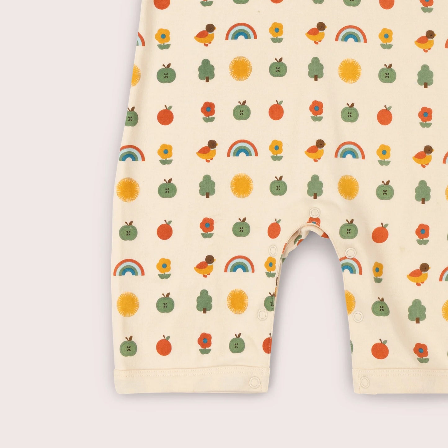 Vintage Rainbows Organic Romper - THE BRISTOL ARTISAN