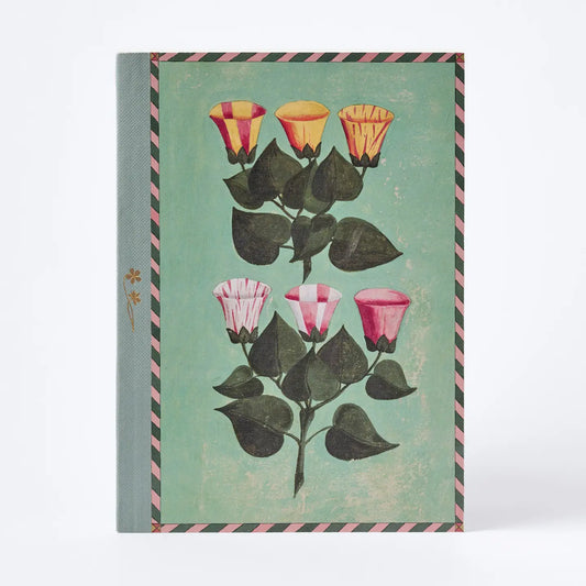 A5 Lay Flat Journal - Festival of Flowers - THE BRISTOL ARTISAN