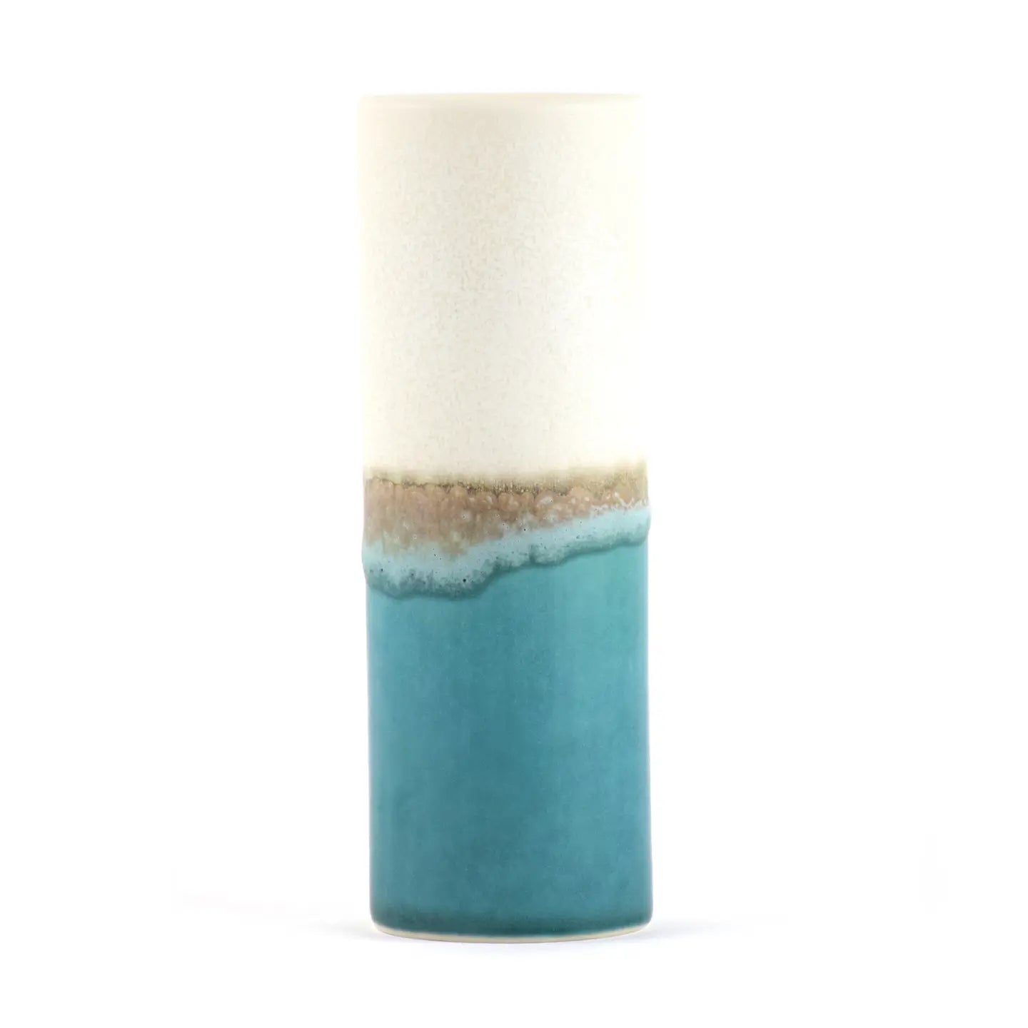 SGW Lab Cylindrical Vase - White - THE BRISTOL ARTISAN