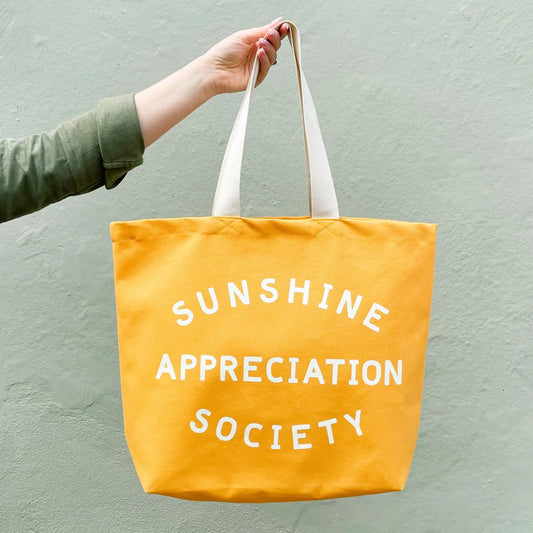 Sunshine Appreciation Society Tote Bag - THE BRISTOL ARTISAN