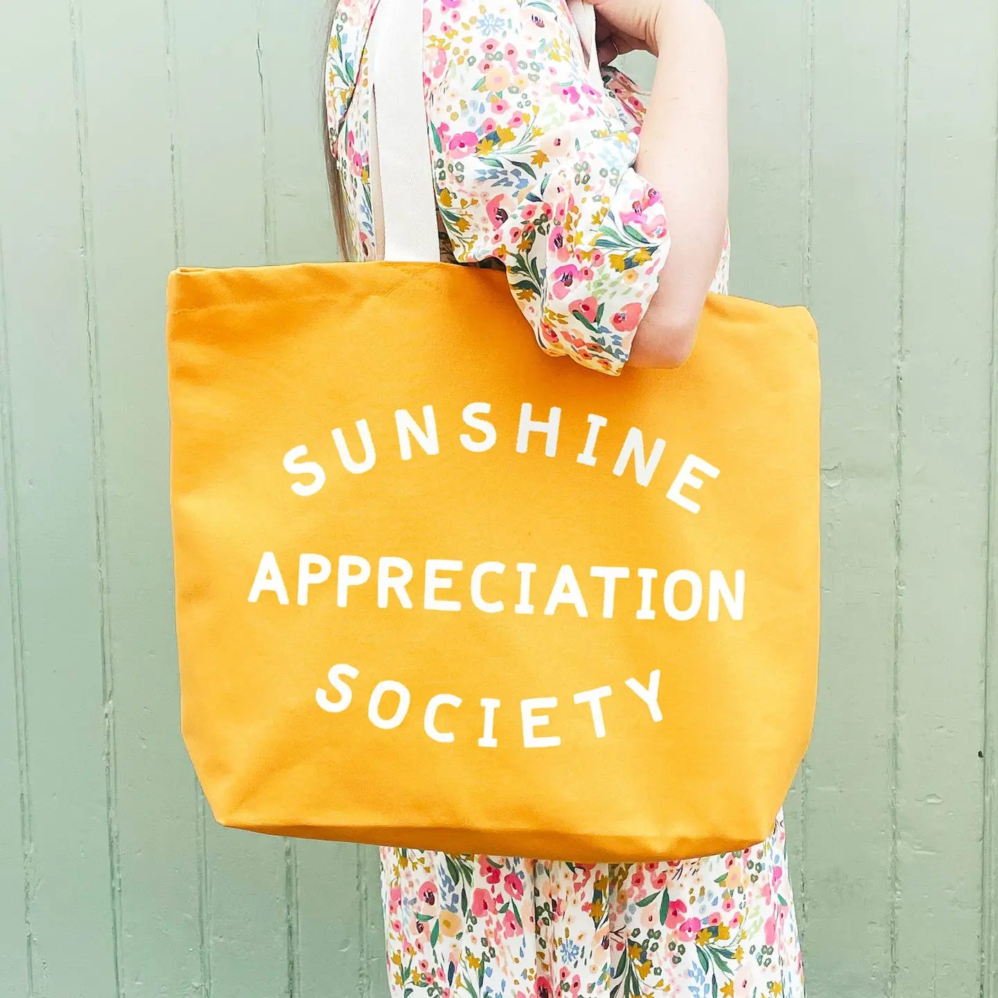 Sunshine Appreciation Society Tote Bag - THE BRISTOL ARTISAN