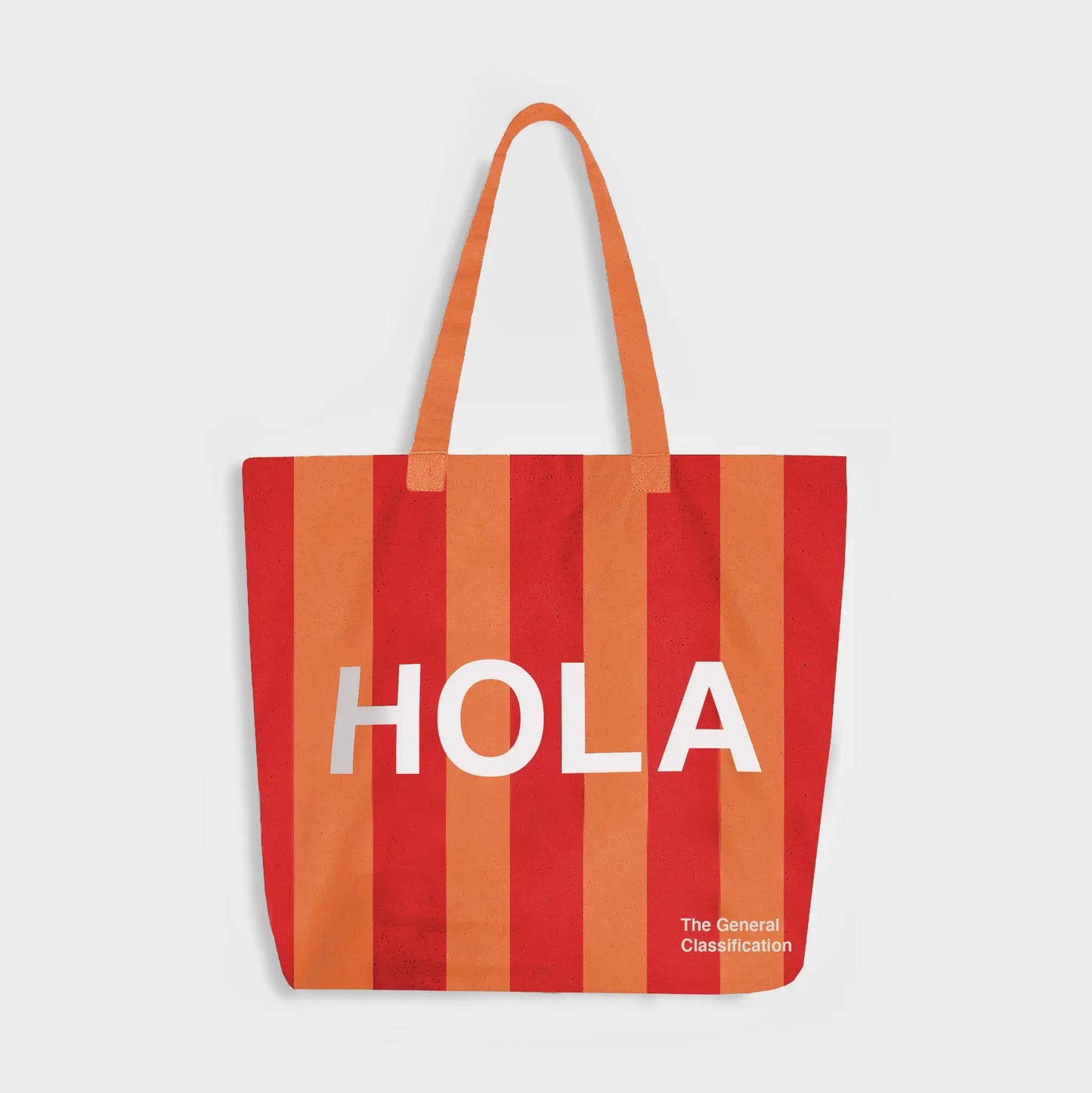 Hola Stripe Tote Bag Orange - THE BRISTOL ARTISAN