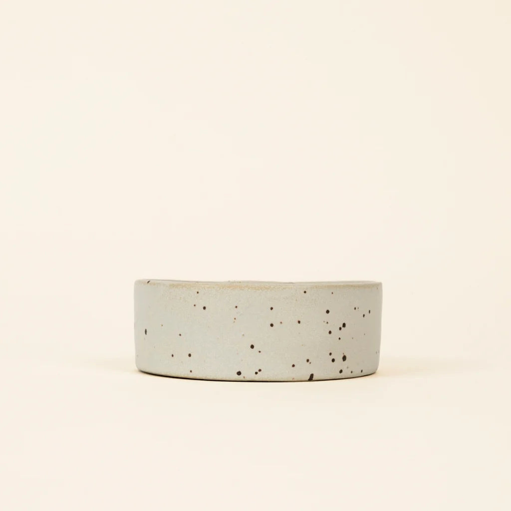 Stone Speckle Ceramic Candle Holder