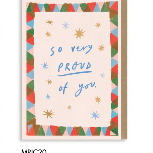 So Very Proud Of You Card
