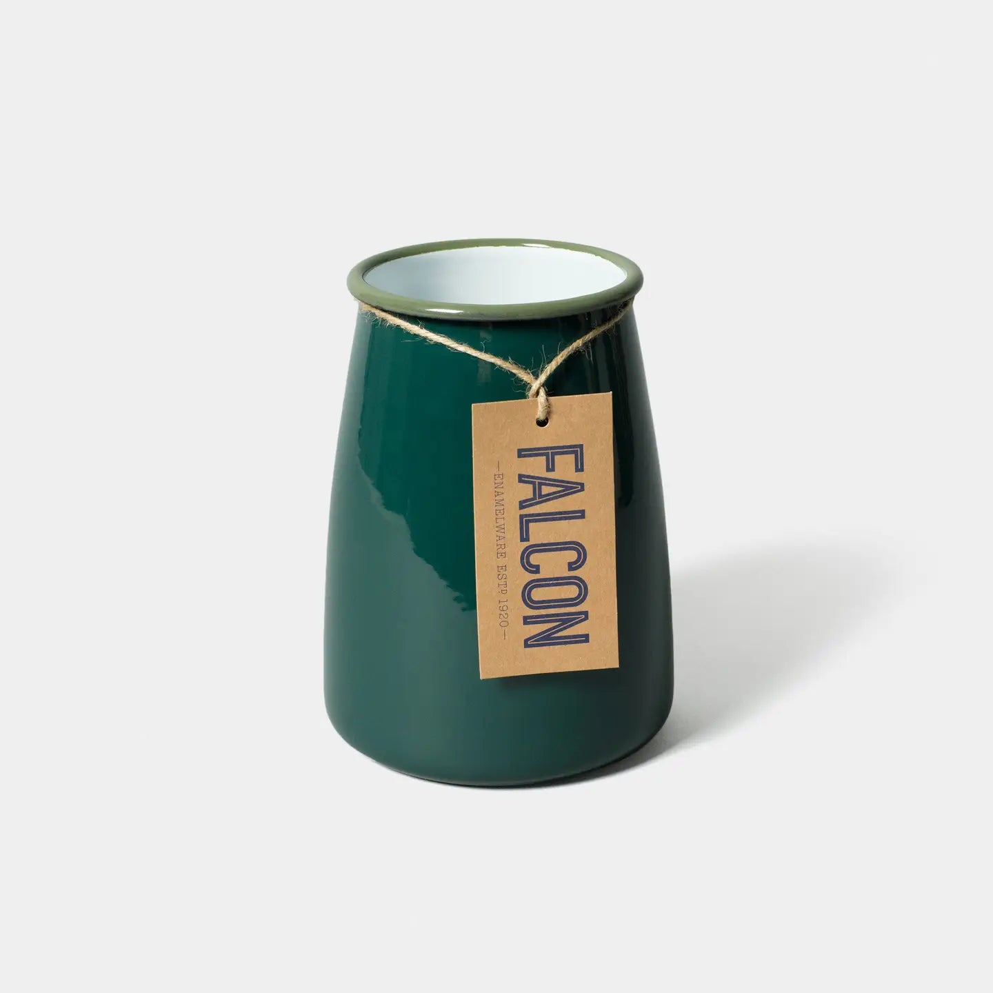 Enamel Utensil Pot - Samphire Green