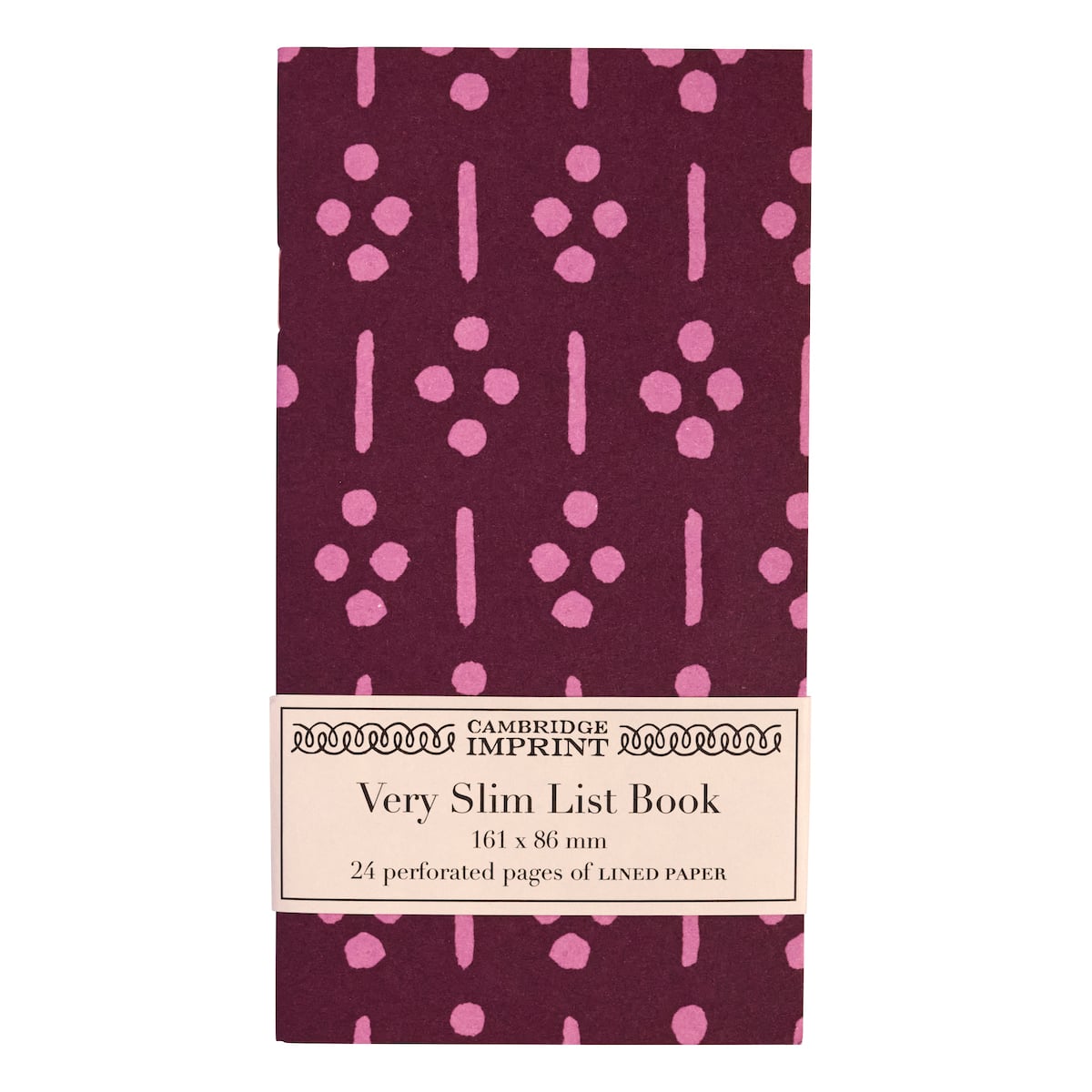 Very Slim List Book Ugizawa Damson