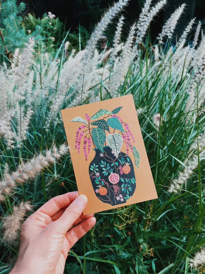 Amaranthus Card