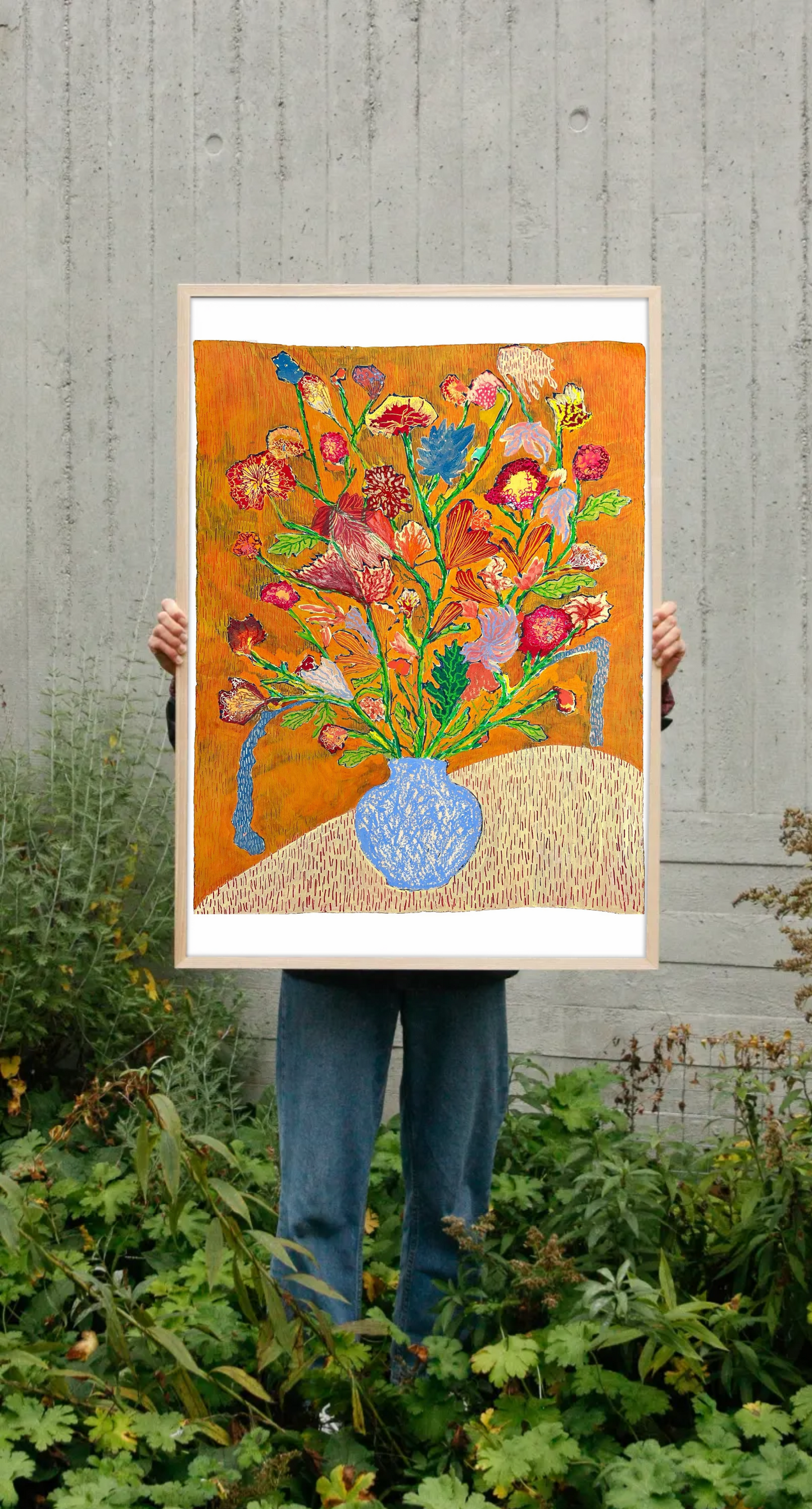 Indian Summer oil painting by Sophie Rees - THE BRISTOL ARTISAN