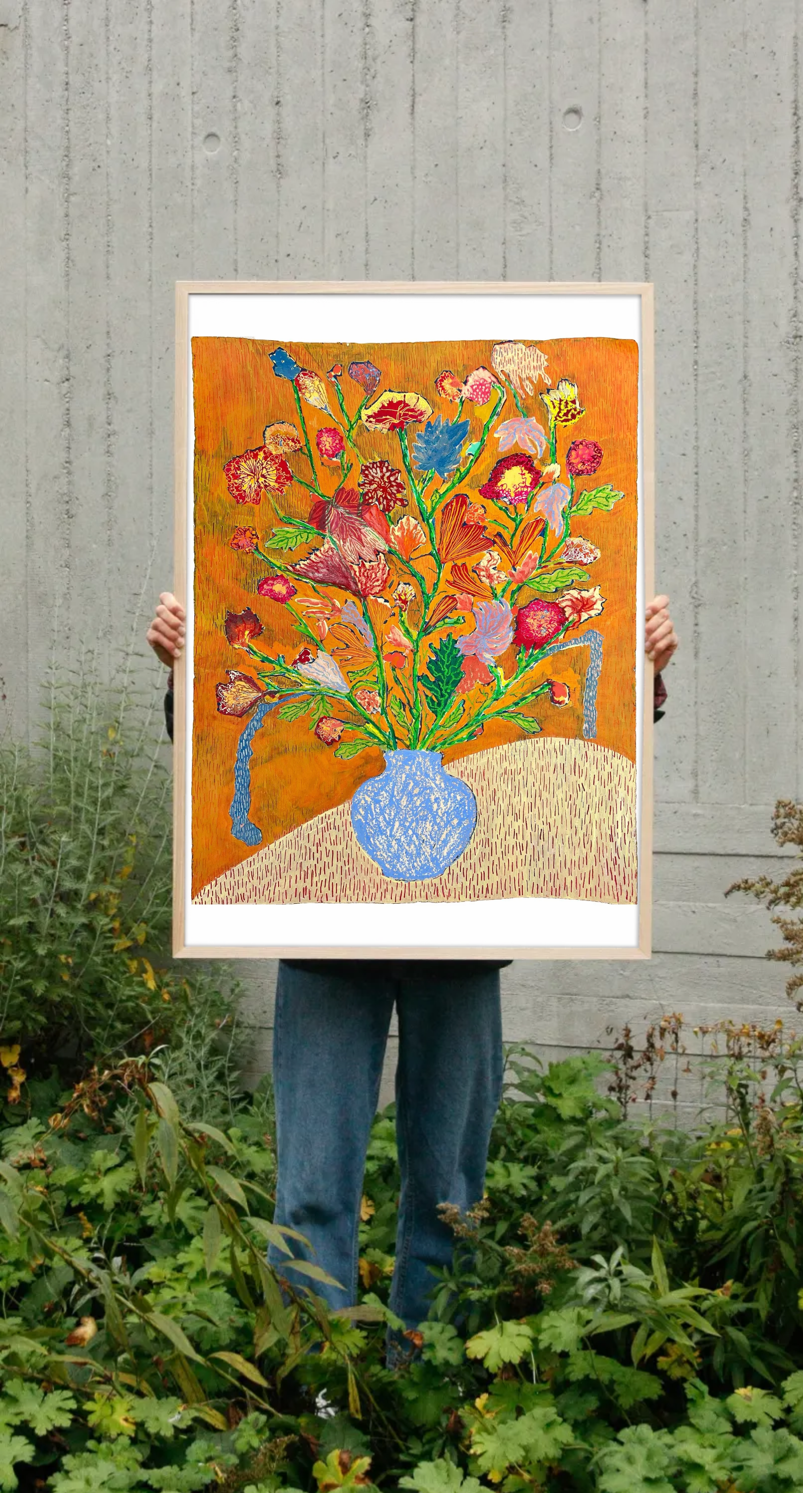 Indian Summer oil painting by Sophie Rees - THE BRISTOL ARTISAN