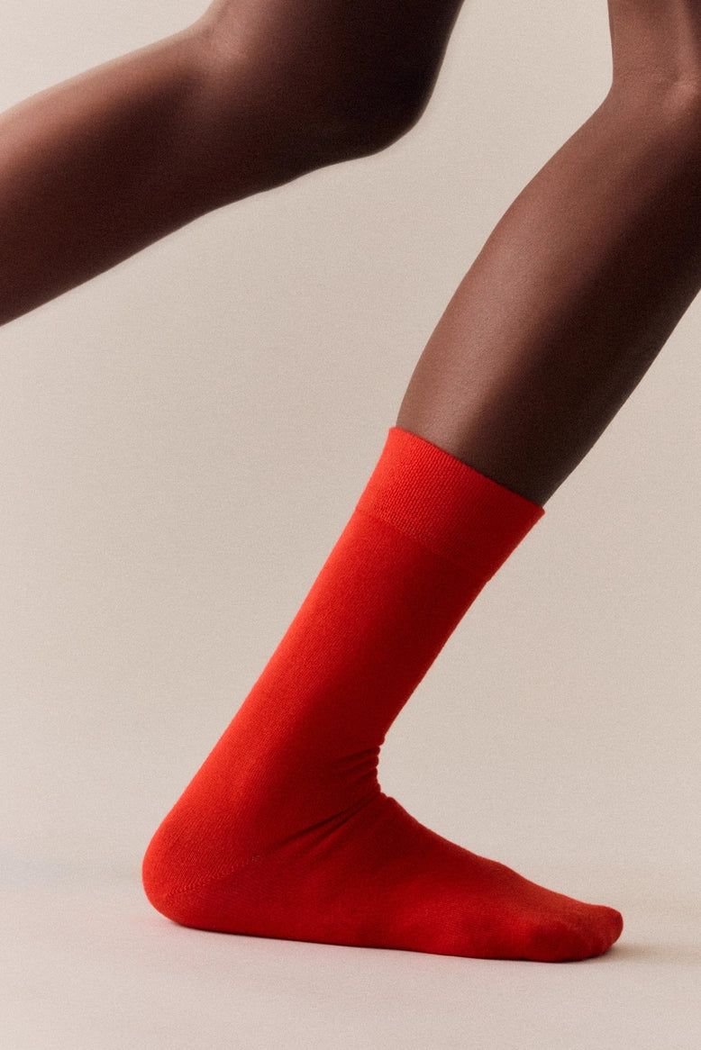 Ladybird Red Bamboo Socks - THE BRISTOL ARTISAN
