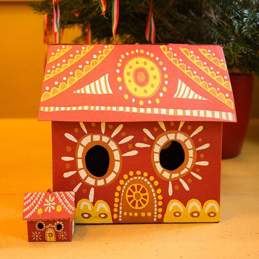 Large Gingerbread House Decorative Gift Box - THE BRISTOL ARTISAN
