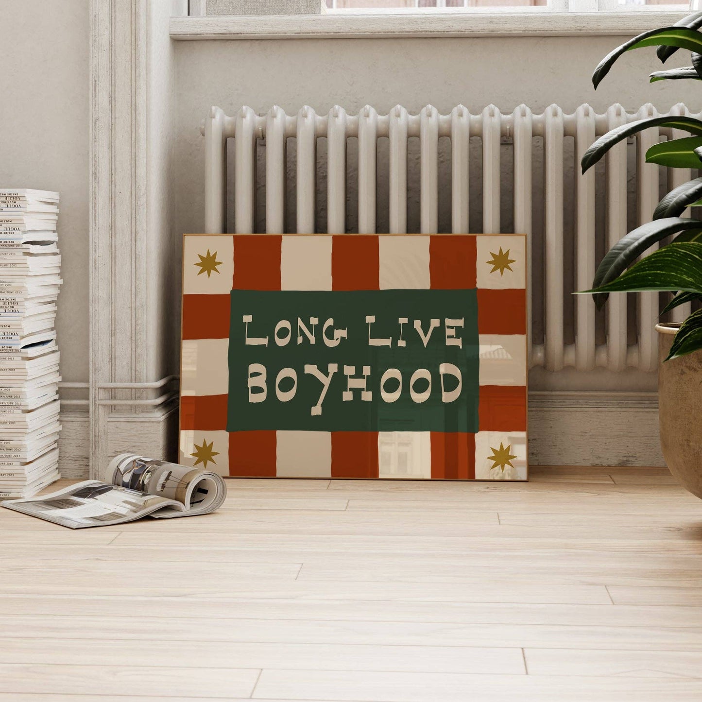 Long Live Boyhood Print - A3 - THE BRISTOL ARTISAN