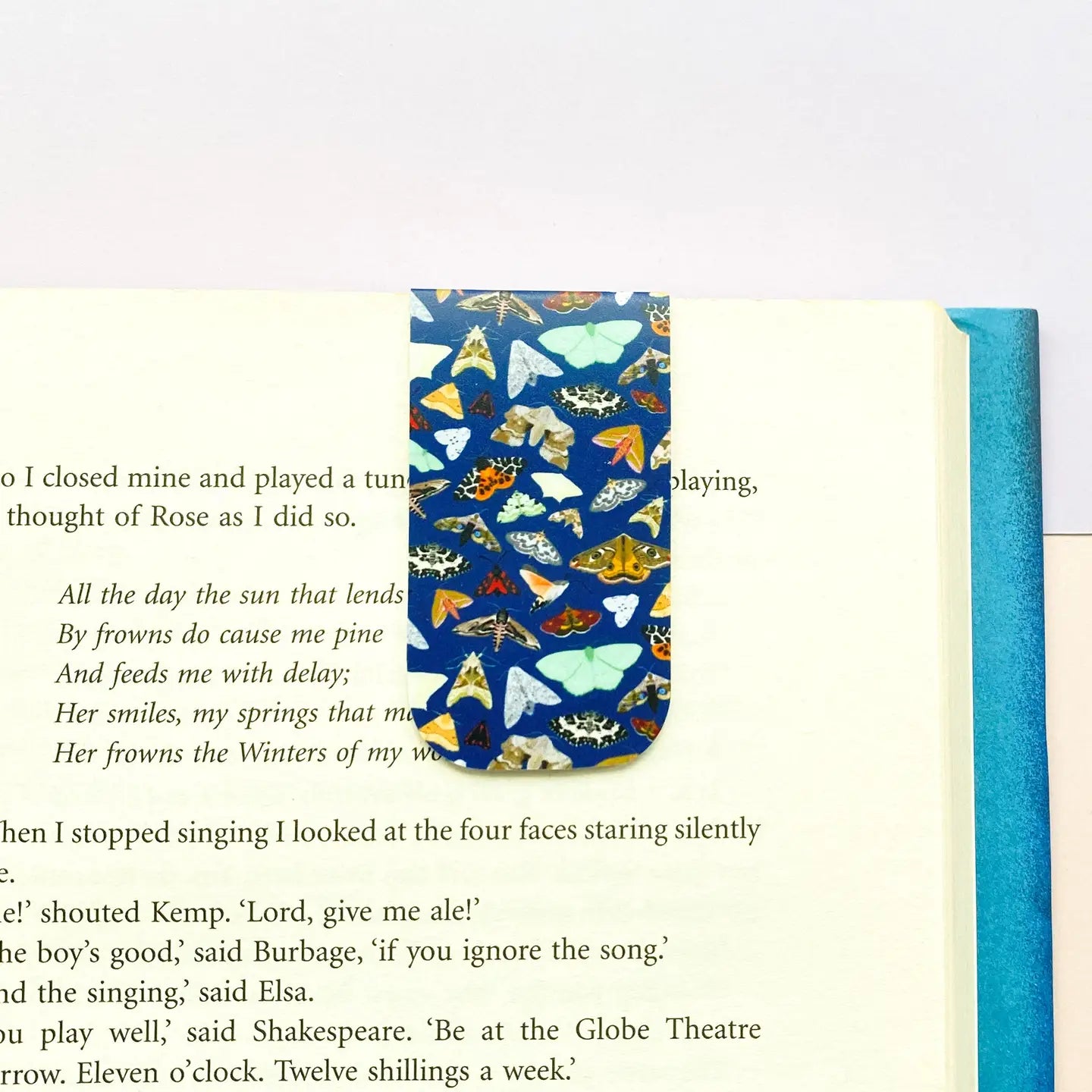 Magnetic Bookmark - Moths - THE BRISTOL ARTISAN