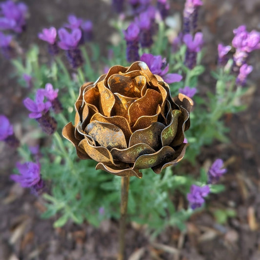 Metal Peony - THE BRISTOL ARTISAN